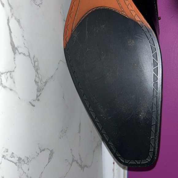 MENS Antonio Cerrelli Red and Black Formal Shoes - Picture 13 of 14